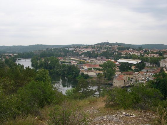  panorama d'une partie de la ville